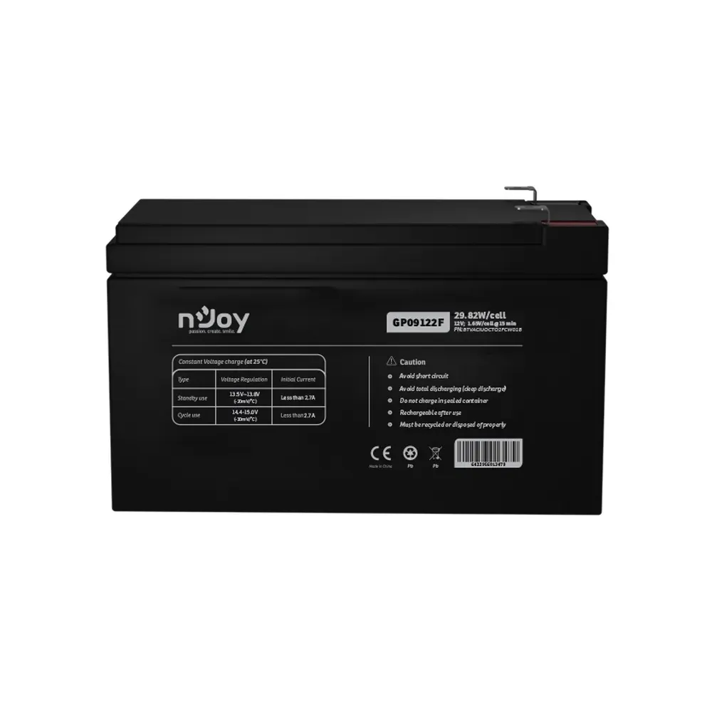 GP09122F baterija za UPS 12V 9Ah (BTVACIUOCTO2FCW01B)