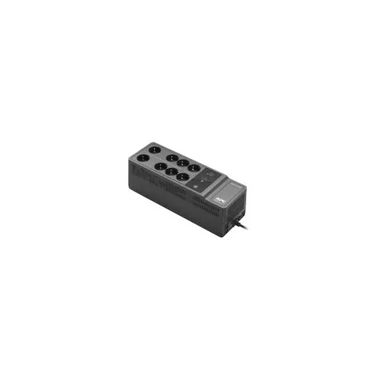 Back UPS BE850G2-GR 850VA, 520W, 8 schuko (6 Battery Backup+2Surge Protector), USB, LED, RJ45 analog phone line for phone/fax/mo