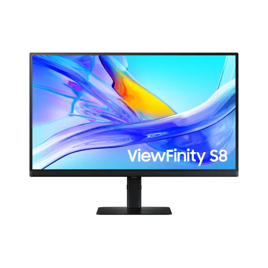 SAMSUNG IPS UHD Monitor S80UD 27 , 4K, 3840 X 2160, 5ms, 1000:1, 350cd/m2, HDMI/DP/USB-C, HAS/TILT