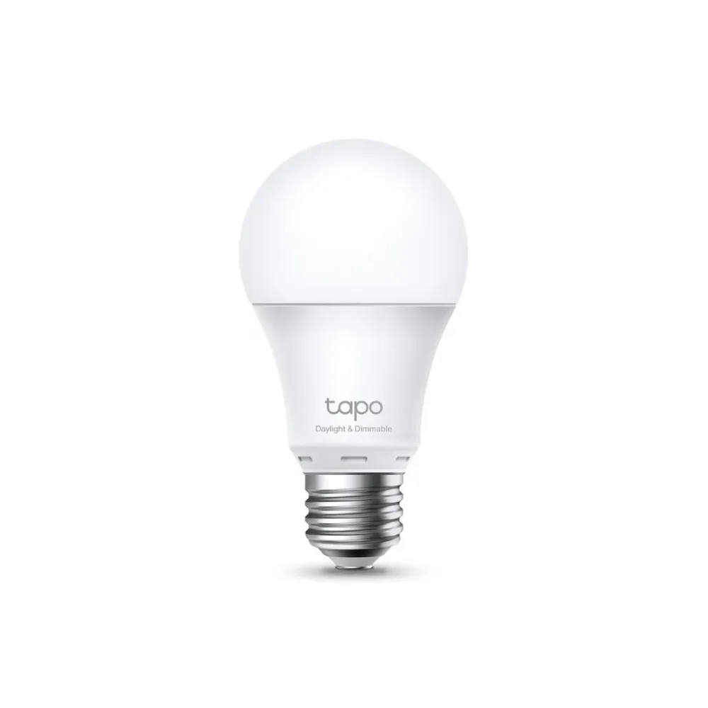 TP-LINK TAPO L520E Smart Wi-Fi Light Bulb, Dimmable, Voice Control,Remote Control,A60,E27,806 lumens