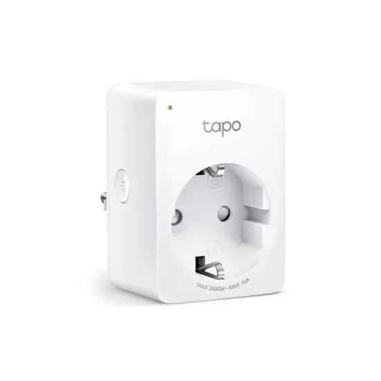 TP-LINK Tapo P110 Mini Smart Wi-Fi Socket, Energy Monitoring, Remote Control, Voice Control