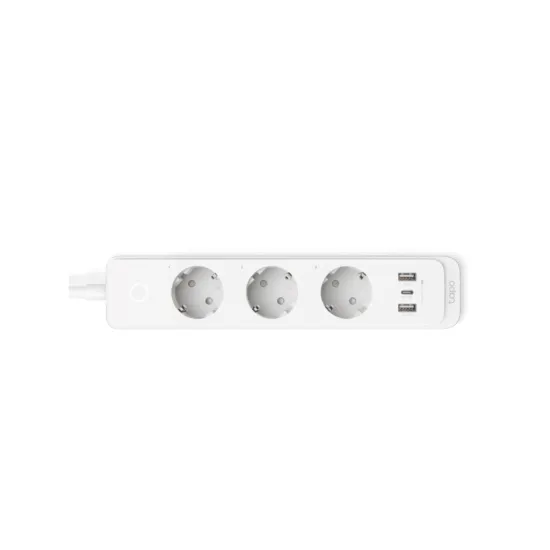 TP-LINK TAPO P300 Smart Wi-Fi Power Strip, 3Smart Outlets, 2USB-A QC3.0 18W, USB-C port