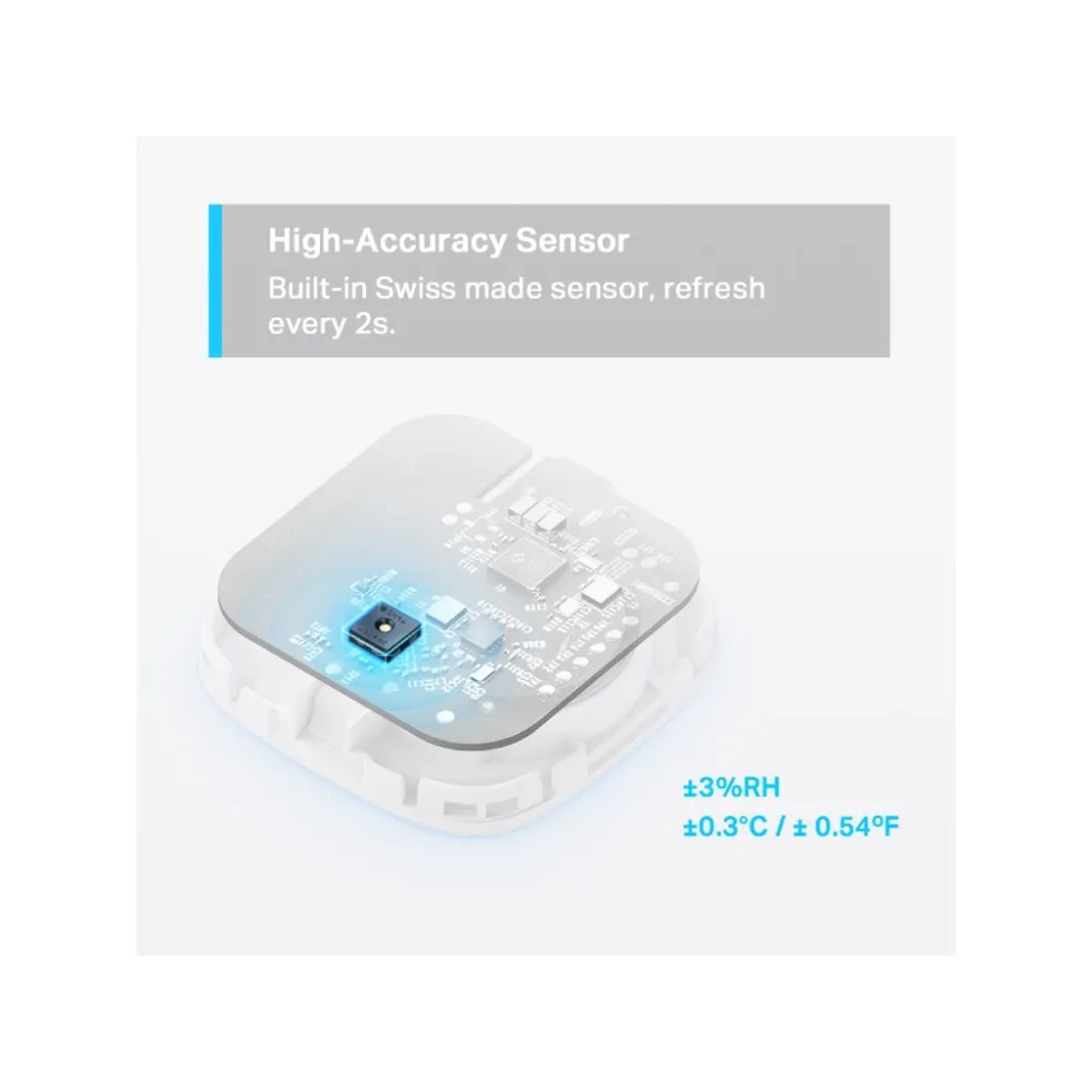 TP-LINK TAPO T310 Smart Temperature & Humidity Sensor, App Notification Alerts