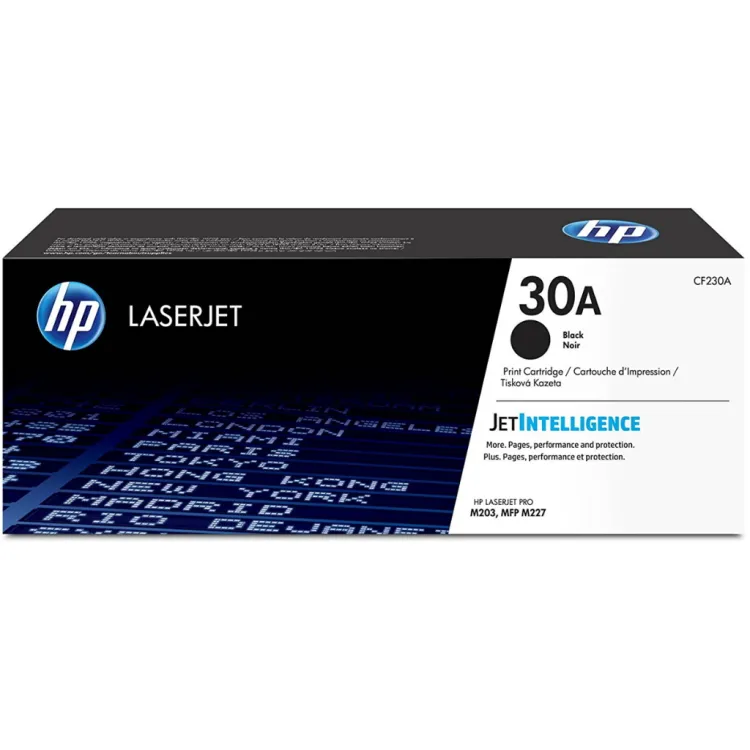 HP 30A Black Original LaserJetToner Cartridge (M203, M227)