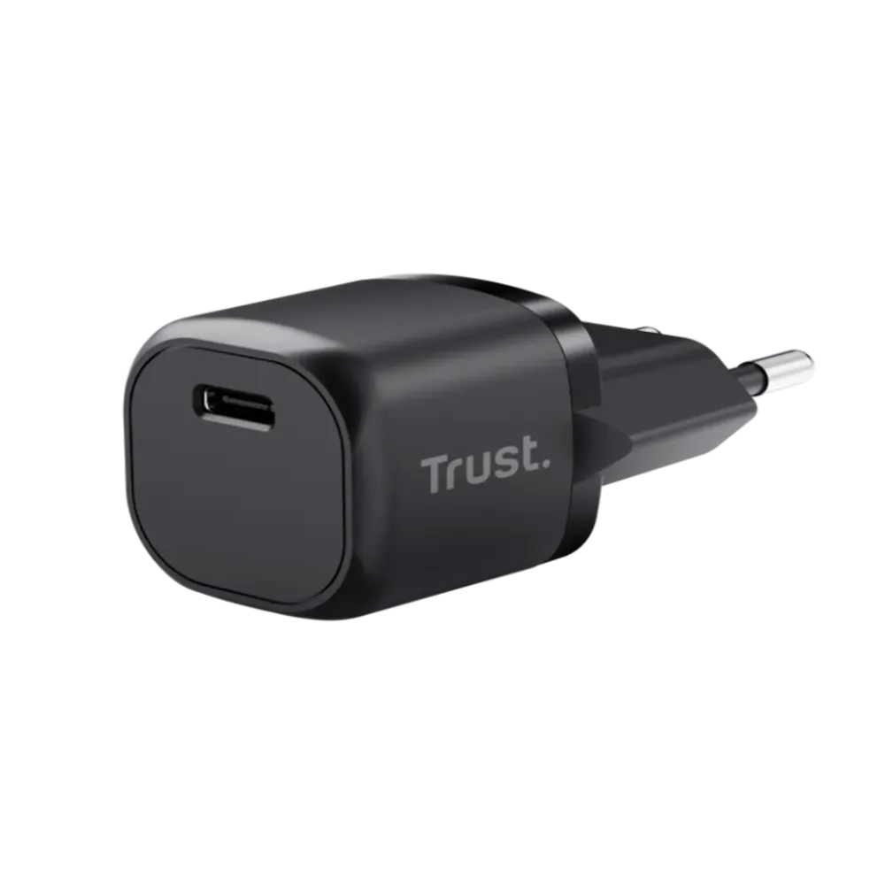 TRUST Maxo Ultra-small 20W USB-C PD Charger Black