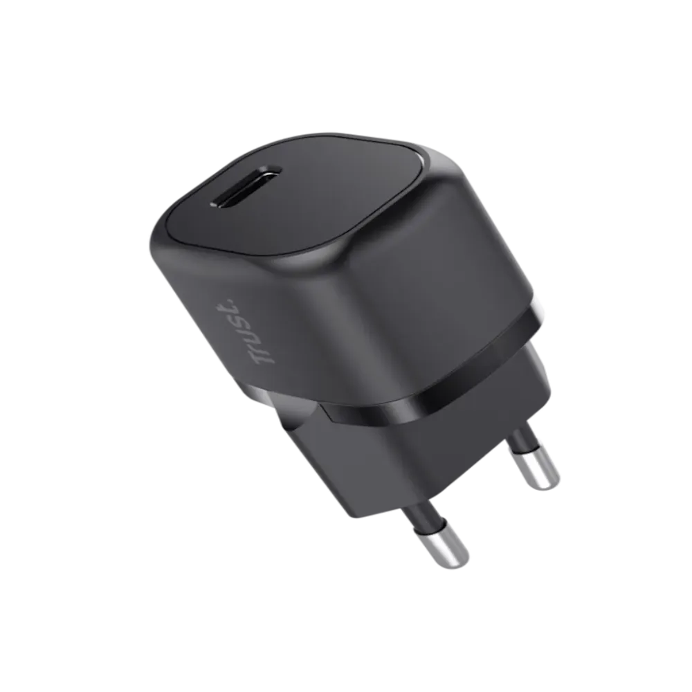 TRUST Maxo Ultra-small 20W USB-C PD Charger Black