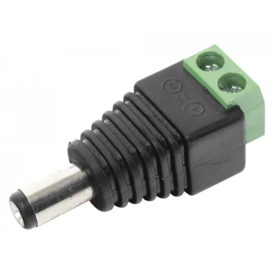Konektor DC(M) 12V Terminal sraf (pak 10kom)