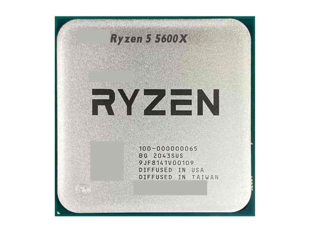 AMD Ryzen 5 5600X, 3.7GHz/4.6GHz Max, 6C/12T, Box, AM4, 32MB L3 cache, TRAY, Without Cooler
