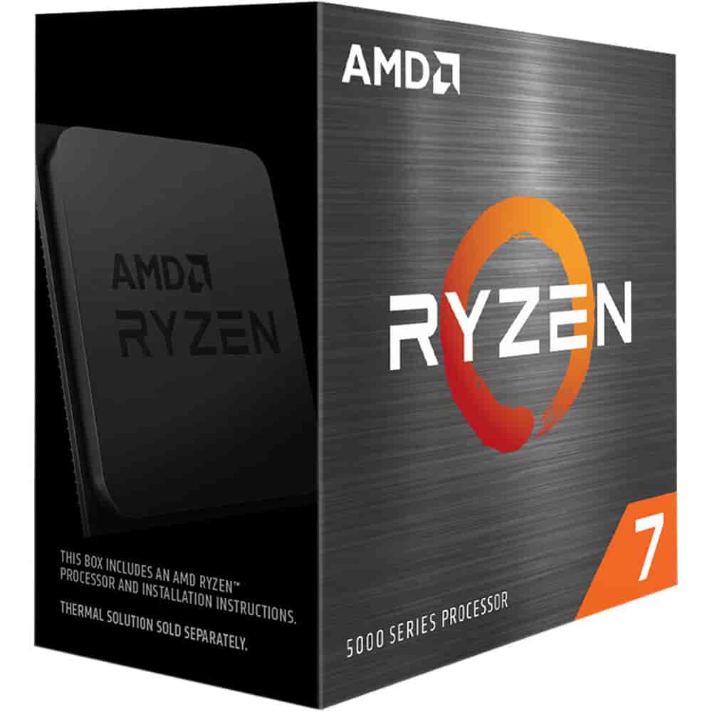 AMD Ryzen 7 5800X, 3.8GHz/4.7GHz Max, 8C/16T, Box, AM4, 32MB L3 cache, Bez kulera