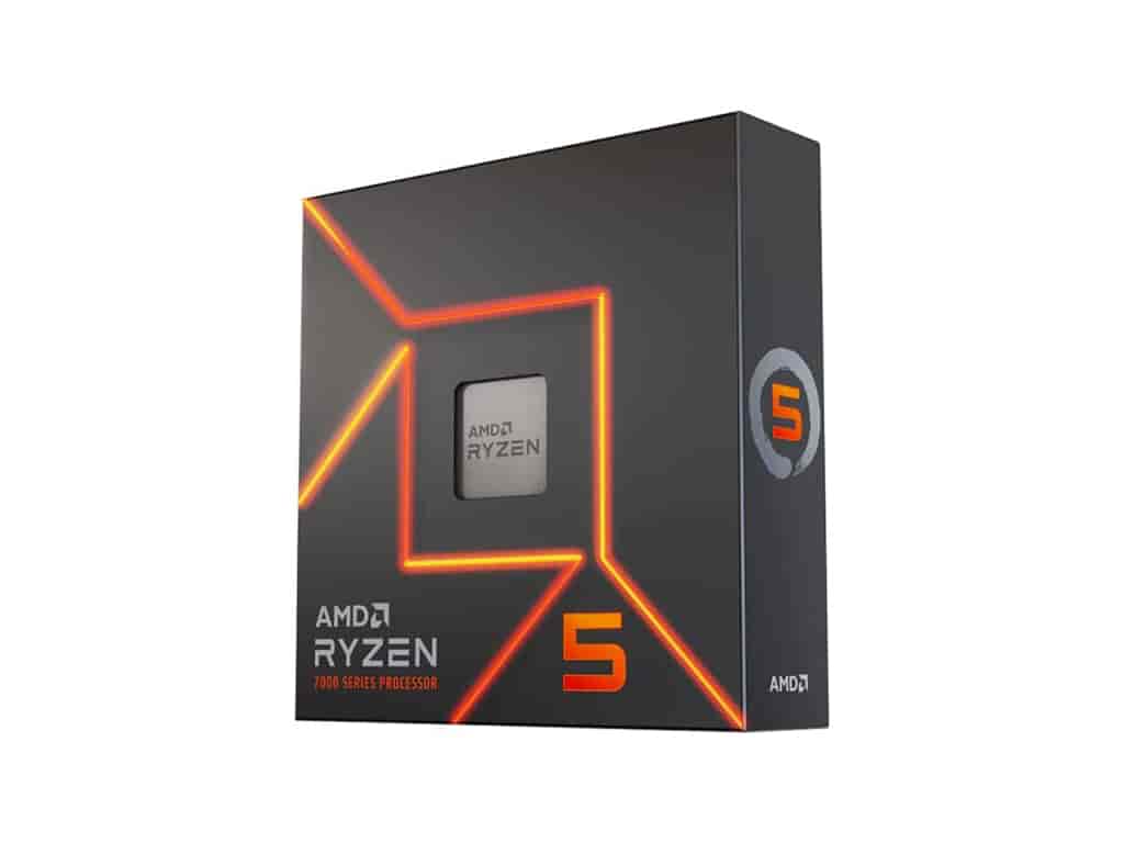 AMD Ryzen 5 7600X, 4.7GHz/5.3GHz Max, 6C/12T, Socket AM5, 32MB L3 cache, Bez kulera
