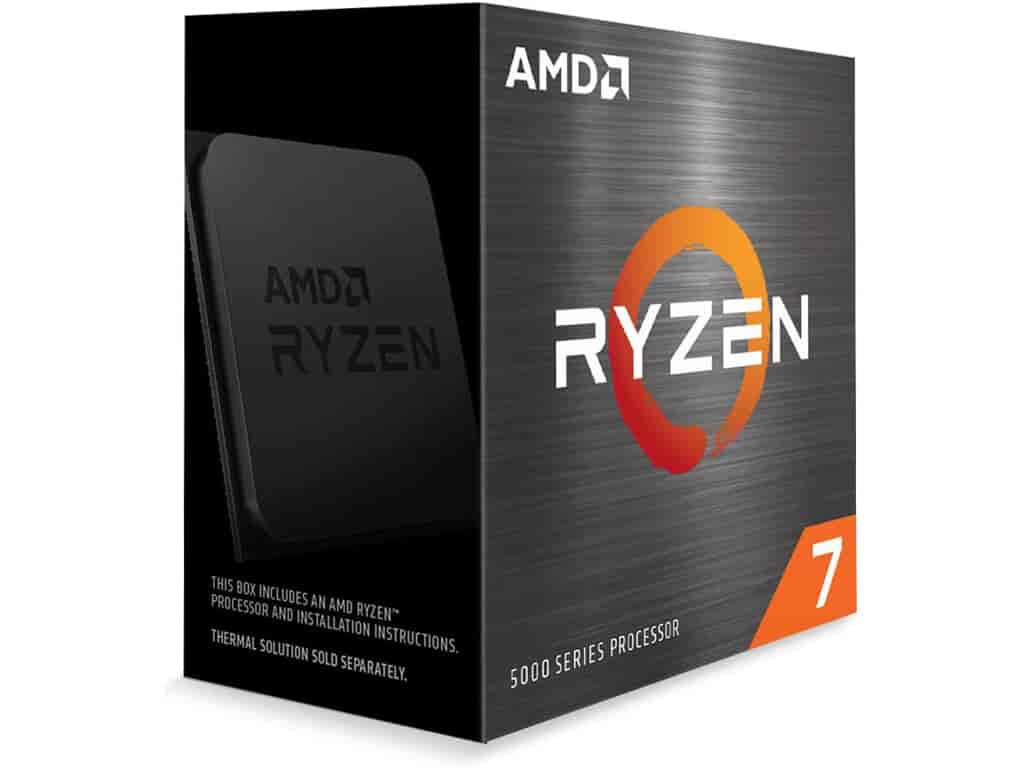 AMD Ryzen 7 5700X, 3.4GHz/4.6GHz Max, 8C/16T, Box, AM4, 32MB L3 cache, Bez kulera