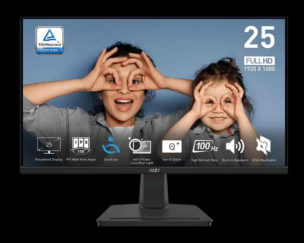 MONITOR 25 MSI PRO MP251 FHD IPS 100Hz