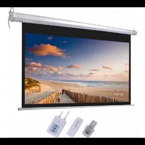 Platno za projektor EH8080M zidno elektricno 203x203