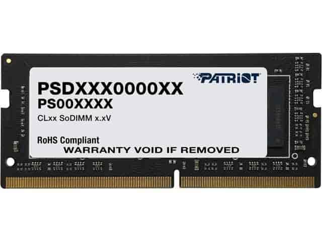 Patriot RAM 16GB 3200MHz DDR4 Signature Line SODIMM
