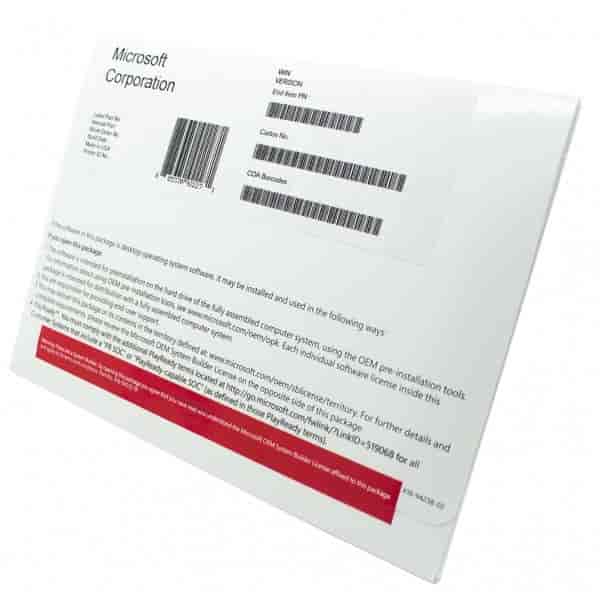 Windows Home 10 64Bit English 1pk DSP DVD