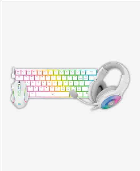 3 in 1 Combo S129W keyboard, mouse and headphones