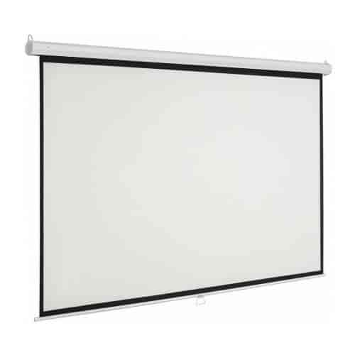 Platno za projektor LEXIN EH120120M zidno elektricno 1:1,302X302CM, ZIDNO ELEKRICNO, SA DALJINSKIM UPRAVLJACEM, MAT BELA