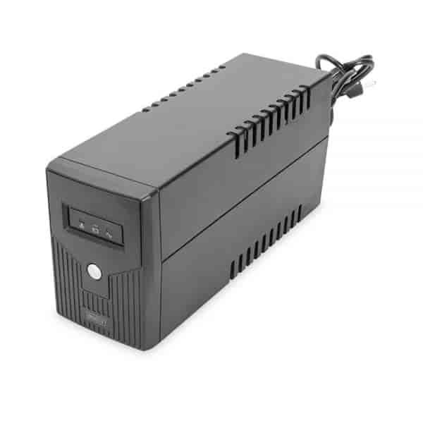 UPS Line-Interactive 600VA/360W 12V/7Ah x1 battery,2x CEE 7/7 outlet,RJ-11,LED