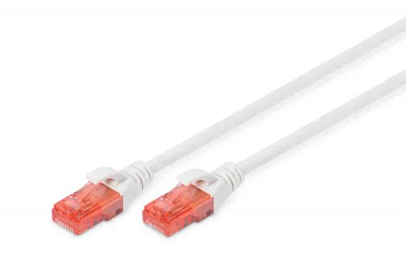Kabl UTP patch CAT6 0.25m sivi