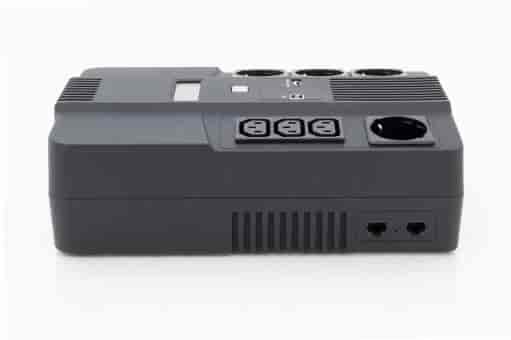 UPS All-in-One 800VA/480W, LED 12V/9Ah x1, 4x CEE 7/7,3x IEC C13, USB, RJ45