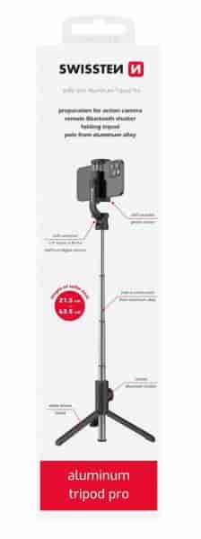 Tripod Pro Bluetooth Selfie Stick Aluminum