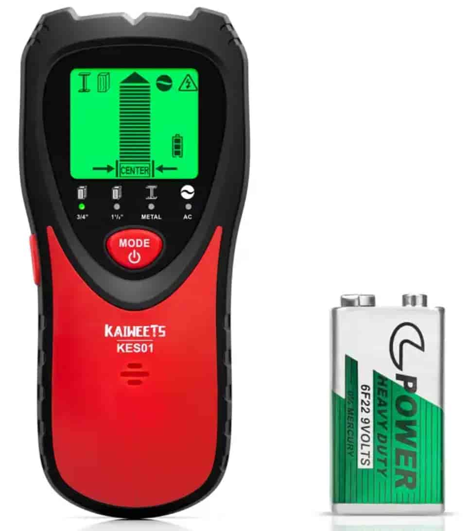 5 u 1 Stud Finder tragač žica, eksera, šarafa u zidovima, Kaiweets KES01