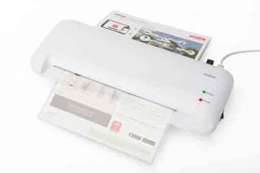 A4 Laminator, 400mm/min., 80-125 micron, white