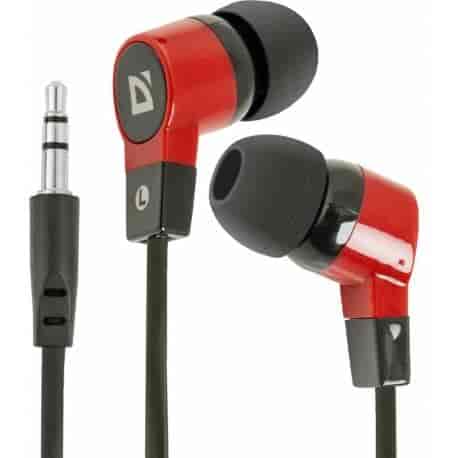 Slušalice Basic 619 in-ear, black + red