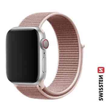 Nylon band for Apple watch, rose gold (38, 40, 41) mm