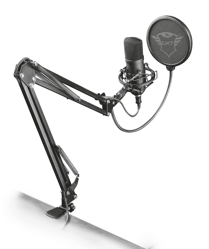 Trust GXT 252+ Emita Plus Professional Streaming Microphone with adjustable arm
