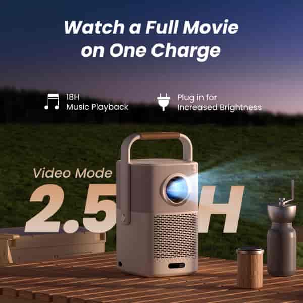 Projektor T2 Plus Project Anywhere w/battery