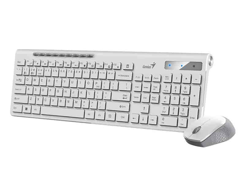 Genius SlimStar 8230 Wireless USB YU White tastatura+ miš