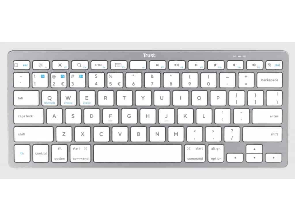 TRUST Basics Wireless Bluetooth keyboard for your PC, laptop, tablet & smartphone