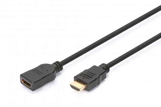 Kabl produzni M/F, 2m, 4K UHD, 1.4, Black