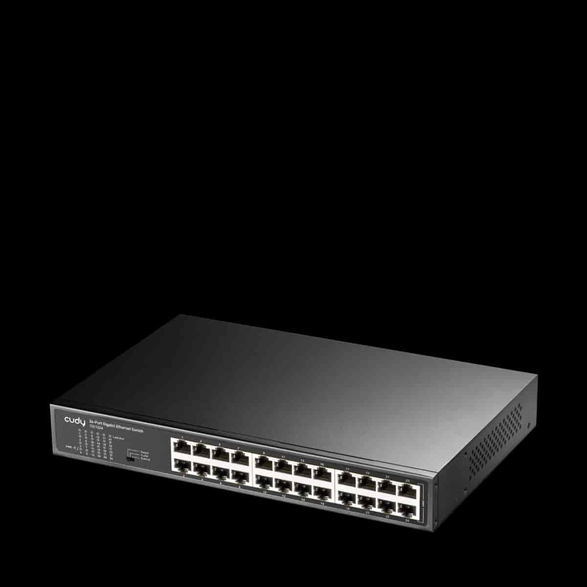 CUDY Switch GS1024 24-Port Gigabit Metal Rackmount