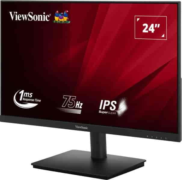 ViewSonic Monitor VA240-H-2 23,8&#34;&#34; FullHD IPS, 1ms, VGA + HDMI