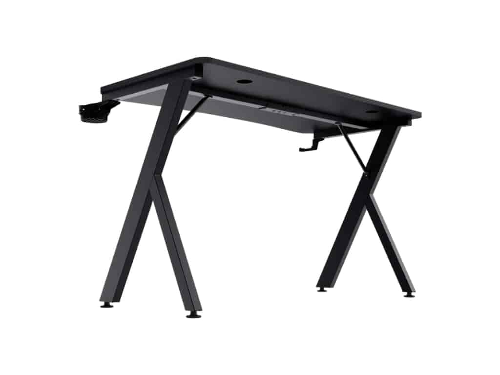 TRUST GXT 700 OMNIUS Gaming Desk, Cup holder, Headphone holder, anti-scratch, 120 cm x 60 cm x 74 cm