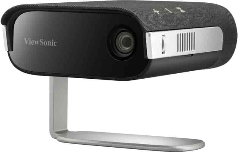 ViewSonic Projektor M1S Portable LED, Harman Kardon, 360 (LED Lumens), 120000:1, 24&#34;-100&#34;, VGA(640 x 480) to FullHD(1920 x 1080), HDMI, USB Type-C, USB A, Audio out, 2x 3W