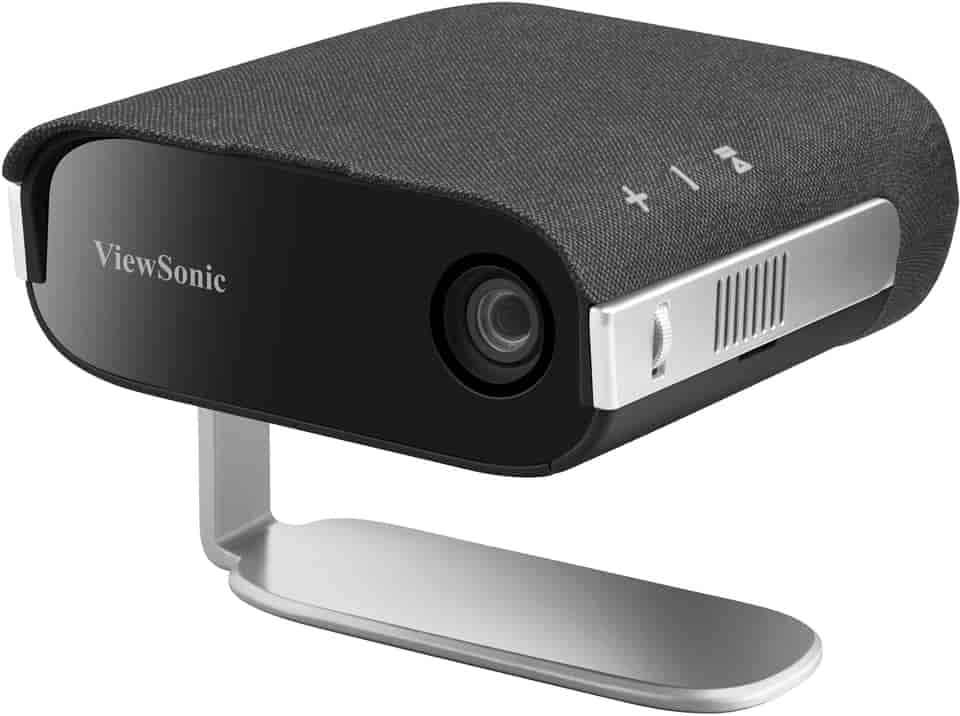 ViewSonic Projektor M1X Portable LED, Harman Kardon, 360 (LED Lumens), 120000:1, 24&#34;-100&#34;, VGA(640 x 480) to FullHD(1920 x 1080), HDMI, USB Type-C, USB A, WiFi, Audio out, 2x 3W