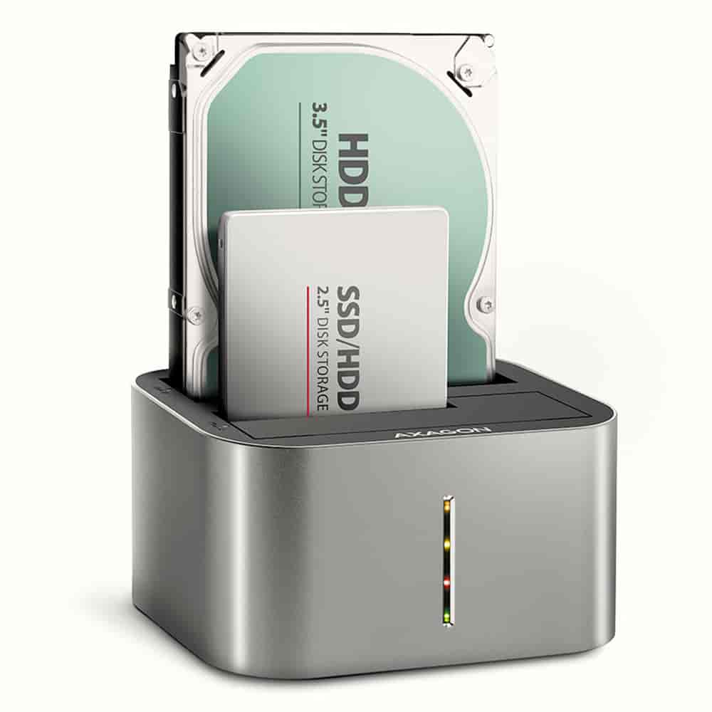Axagon DOCK STATION USB-C/2.5&#34;/3.5&#34; SATA