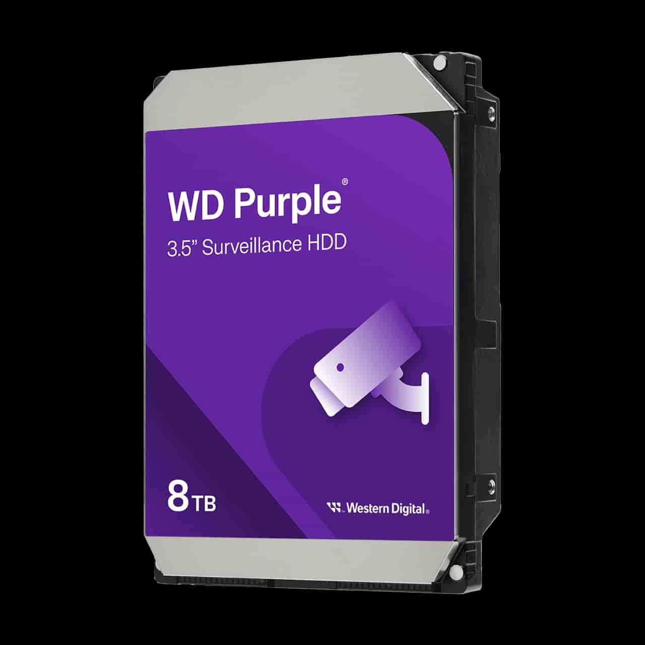 WD HDD 8TB Purple Sirveillance