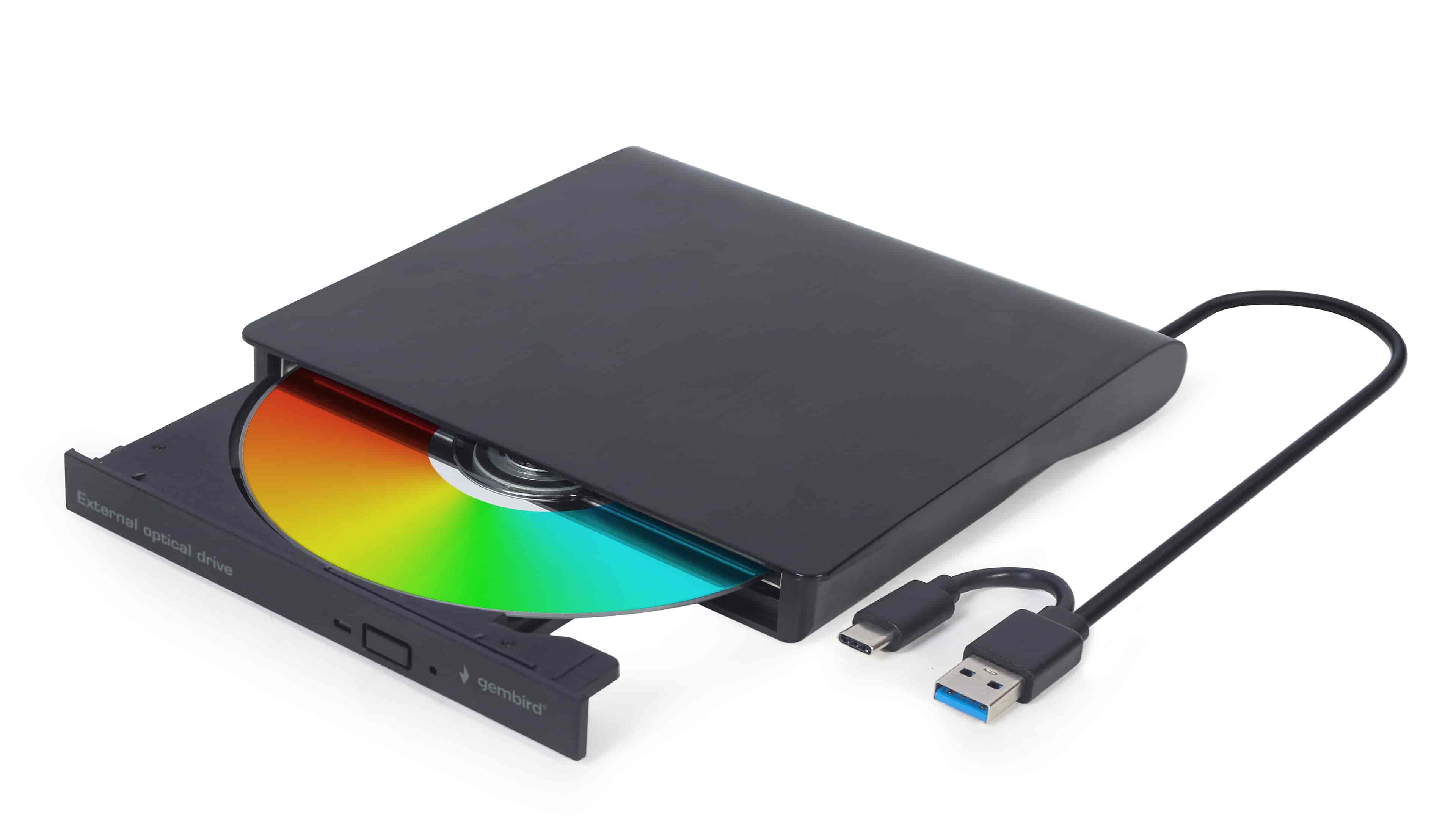 Gembird External DVDRW USB 3.1, USB Type C, Black