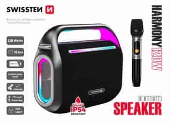 Swissten Zvučnik Bluetooth Harmony 120W Black