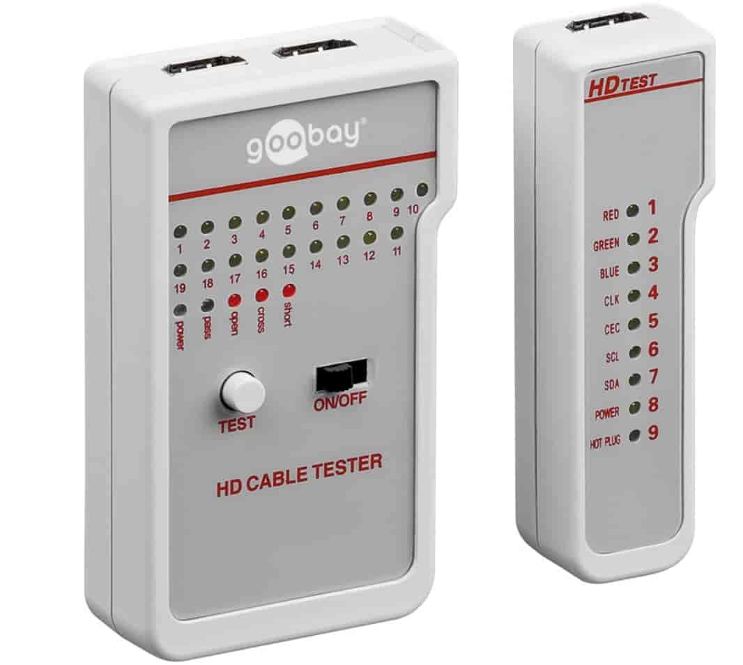 HDMI tester kablova, Goobay