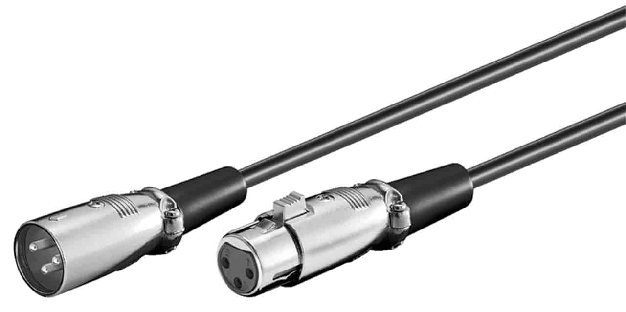 Mikrofonski XLR kabal, dužina 2m, Goobay