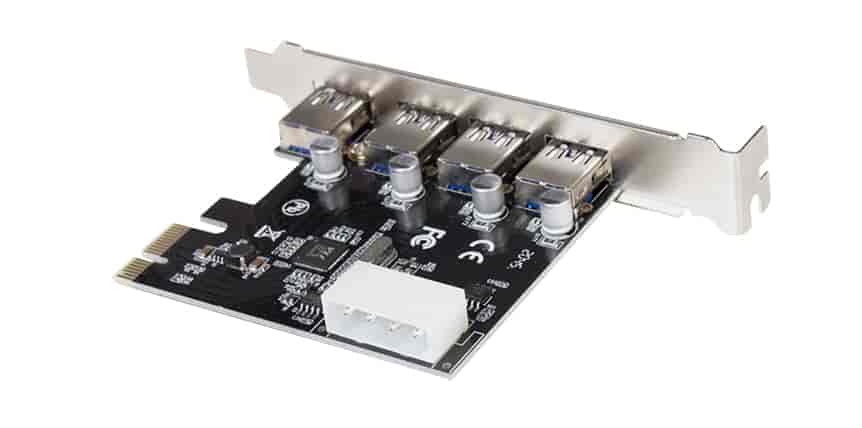 PCI Express kartica, 4x USB 3.0, LogiLink