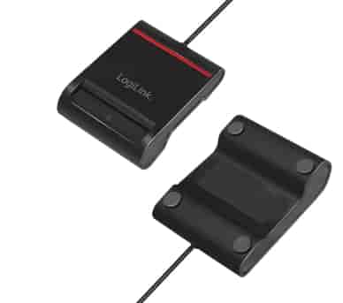 Logilink USB 2.0 Smart ID Cardreader, black CR0047