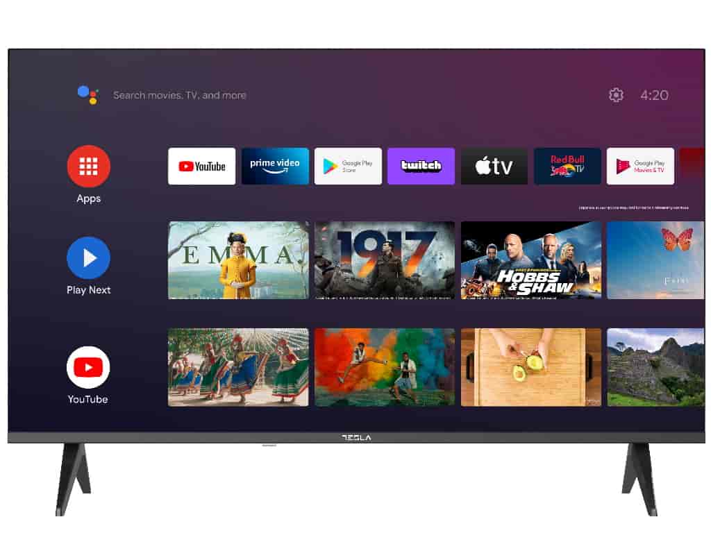 Tesla 40E635BFS LED TV 40" full HD, Android 11 smart TV, HDMI x 3, USB x 2, DVB-T2/C/S2