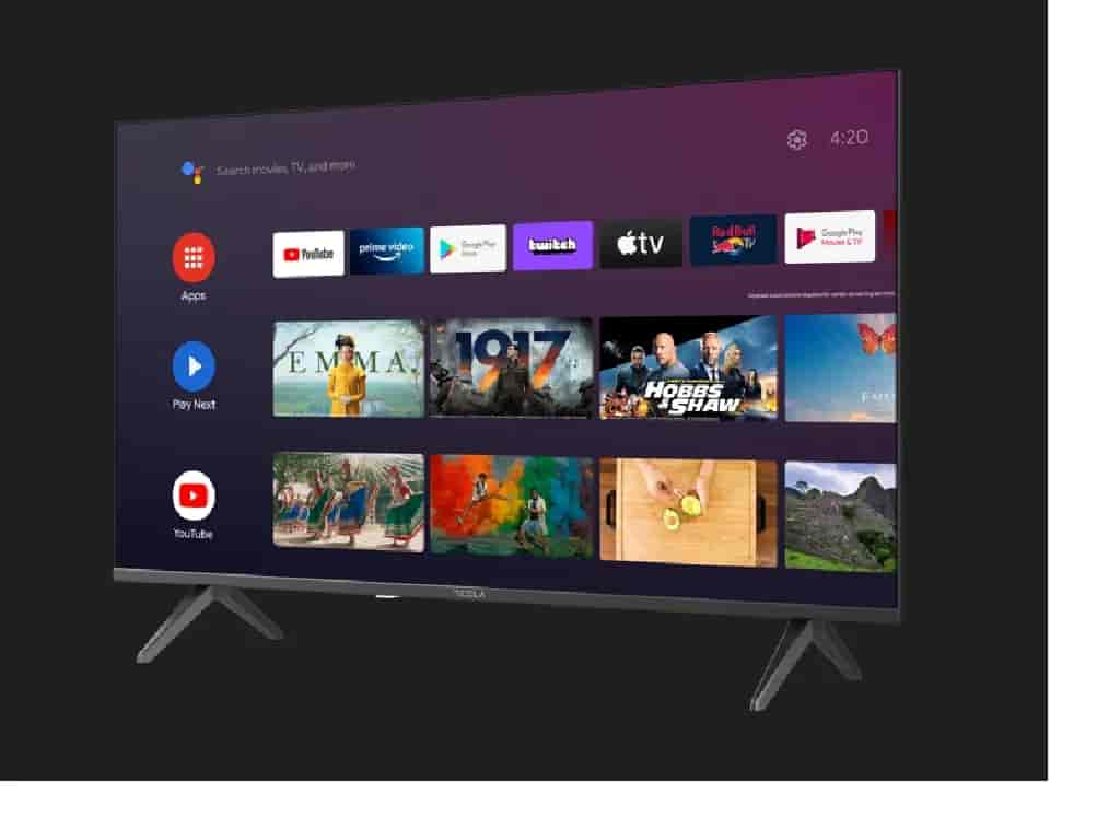 Tesla 43E635BFS LED TV 43" full HD, Android 11 smart TV, HDMI x 3, USB x 2, DVB-T2/C/S2