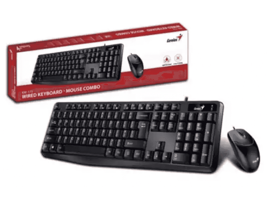 GENIUS komplet tastatura i mis KM-170 YU,crna,USB